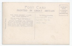 King George V back