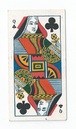Queen of Clubs front