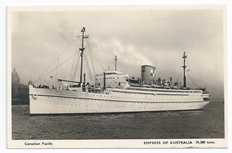 Empress of Australia front