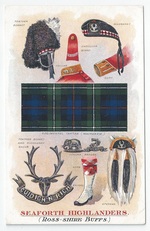 Seaforth Highlanders front
