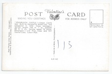 Edinburgh Castle back